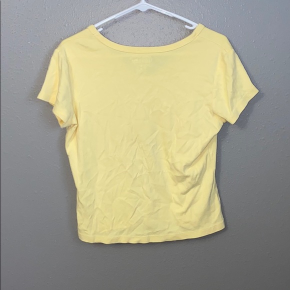 Yellow vneck - Picture 2 of 2